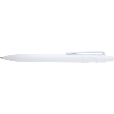 Logotrade promotional product image of: Unica recycled plastic ballpoint pen (black ink)
