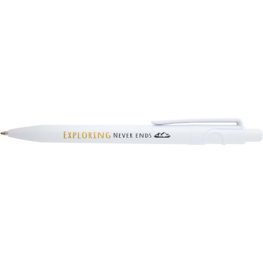 Logo trade promotional product photo of: Unica recycled plastic ballpoint pen (black ink)