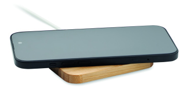 Logotrade promotional giveaway picture of: 15W wireless charger in bamboo