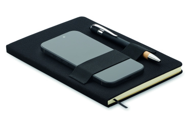 Logotrade advertising products photo of: A5 RPET notebook with pen