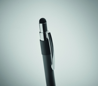 Logo trade business gifts image of: Stylus spinner pen