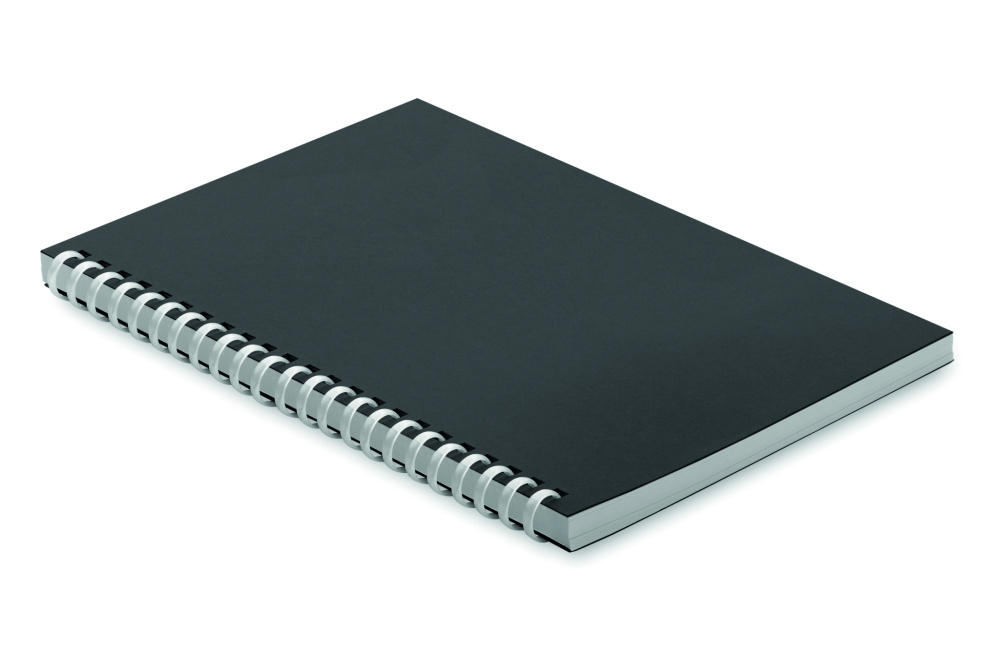 Logo trade corporate gifts image of: A5 recycled carton notebook