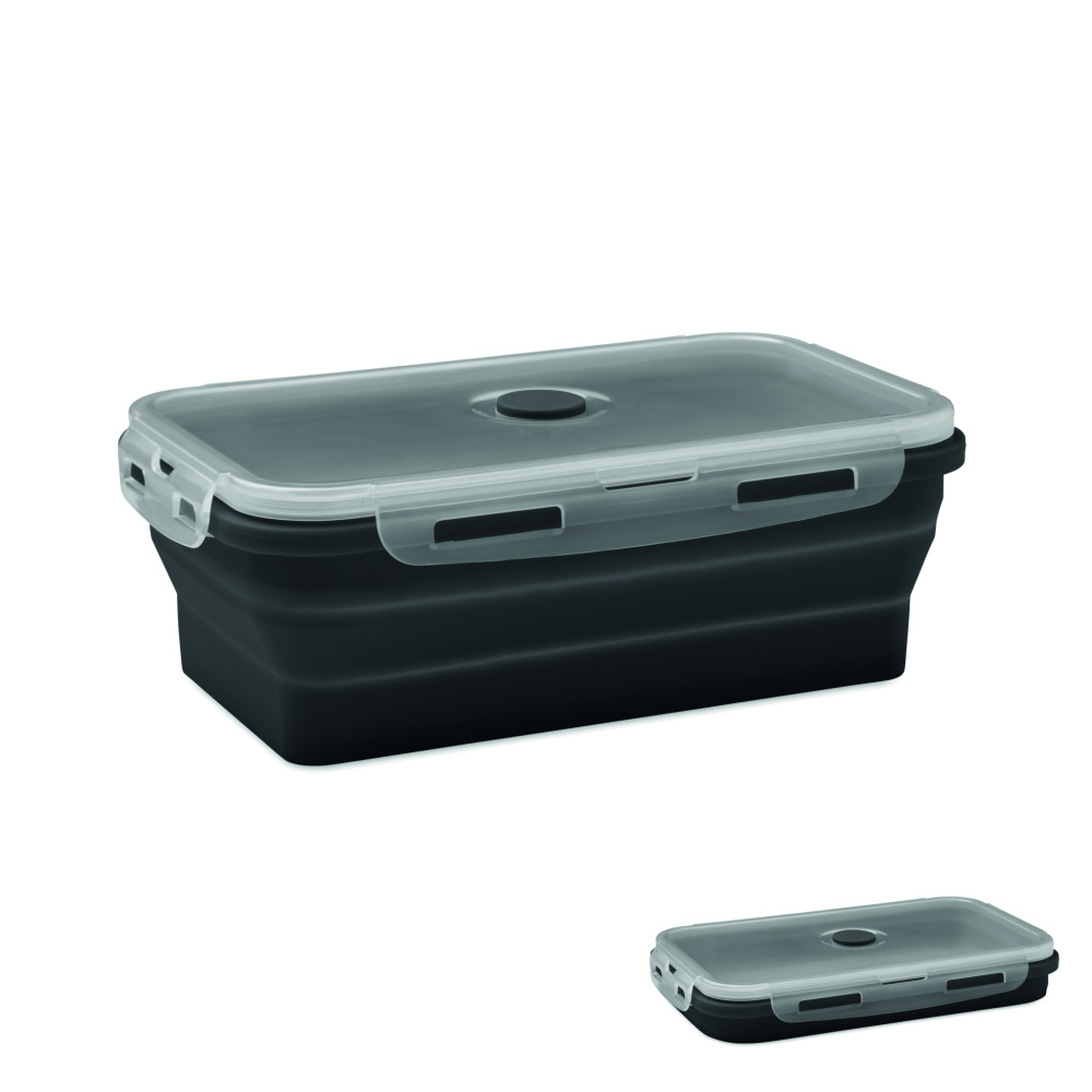 Logotrade business gift image of: Collapsible silicone lunch box
