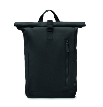 Logo trade promotional merchandise photo of: Roll top backpack 390 gr/m²