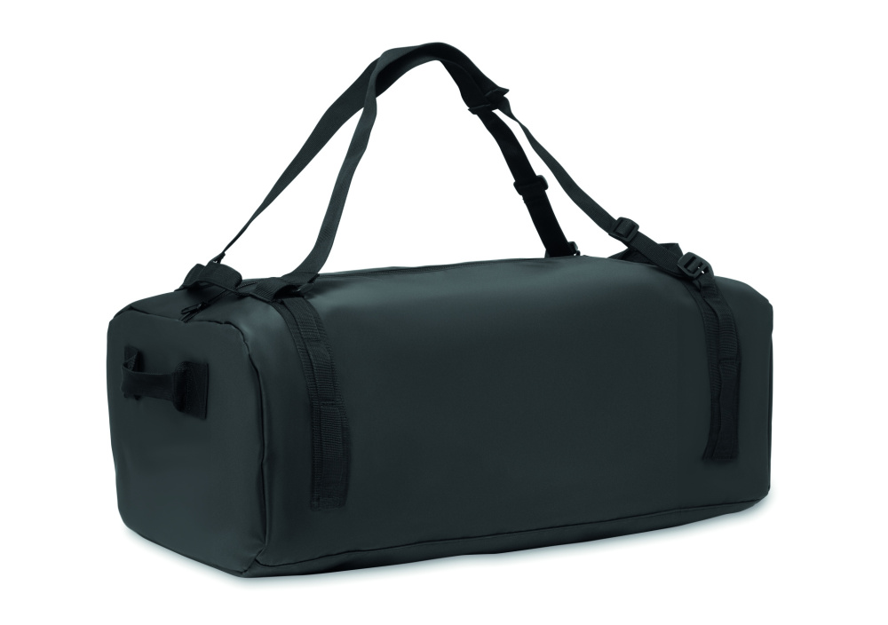 Logo trade promotional giveaway photo of: Travel tarpaulin duffle bag