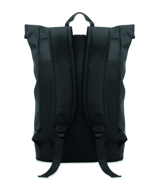 Logotrade corporate gift picture of: Laptop 15" roll top PU backpack