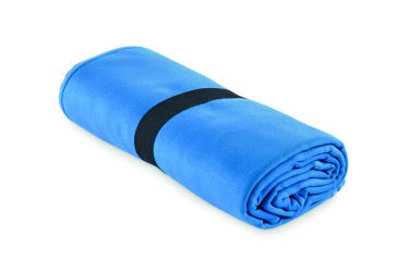 Logo trade promotional products image of: Double sided microfibre towel