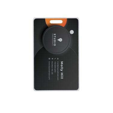 Logo trade corporate gift photo of: Findit RCS rplastic ultra-thin finder card rechargeable