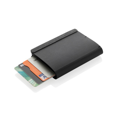 Logo trade promotional giveaway photo of: Seekcard RCS rpolyester card wallet with worldwide locating