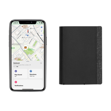 Logotrade corporate gifts photo of: Seekcard RCS rpolyester card wallet with worldwide locating