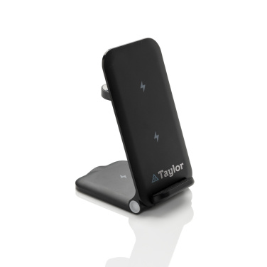 Logo trade promotional items picture of: Powerpal 3 in 1 RCS recycled plastic 15W charger