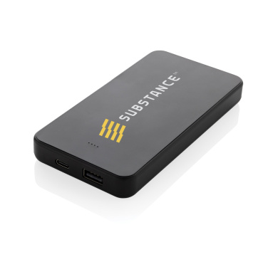 Logo trade promotional merchandise image of: Boostcore RCS recycled plastic powerbank 10.000mAh USB C