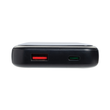 Logotrade promotional items photo of: Turbopack RCS rplastic powerbank 10.000 integrated cables