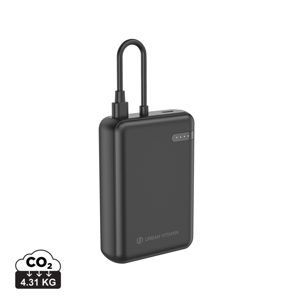 Logotrade promotional merchandise image of: Urban Vitamin Fullerton RCS recycled 10,000 20W PD powerbank