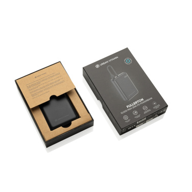 Logo trade business gift photo of: Urban Vitamin Fullerton RCS recycled 10,000 20W PD powerbank