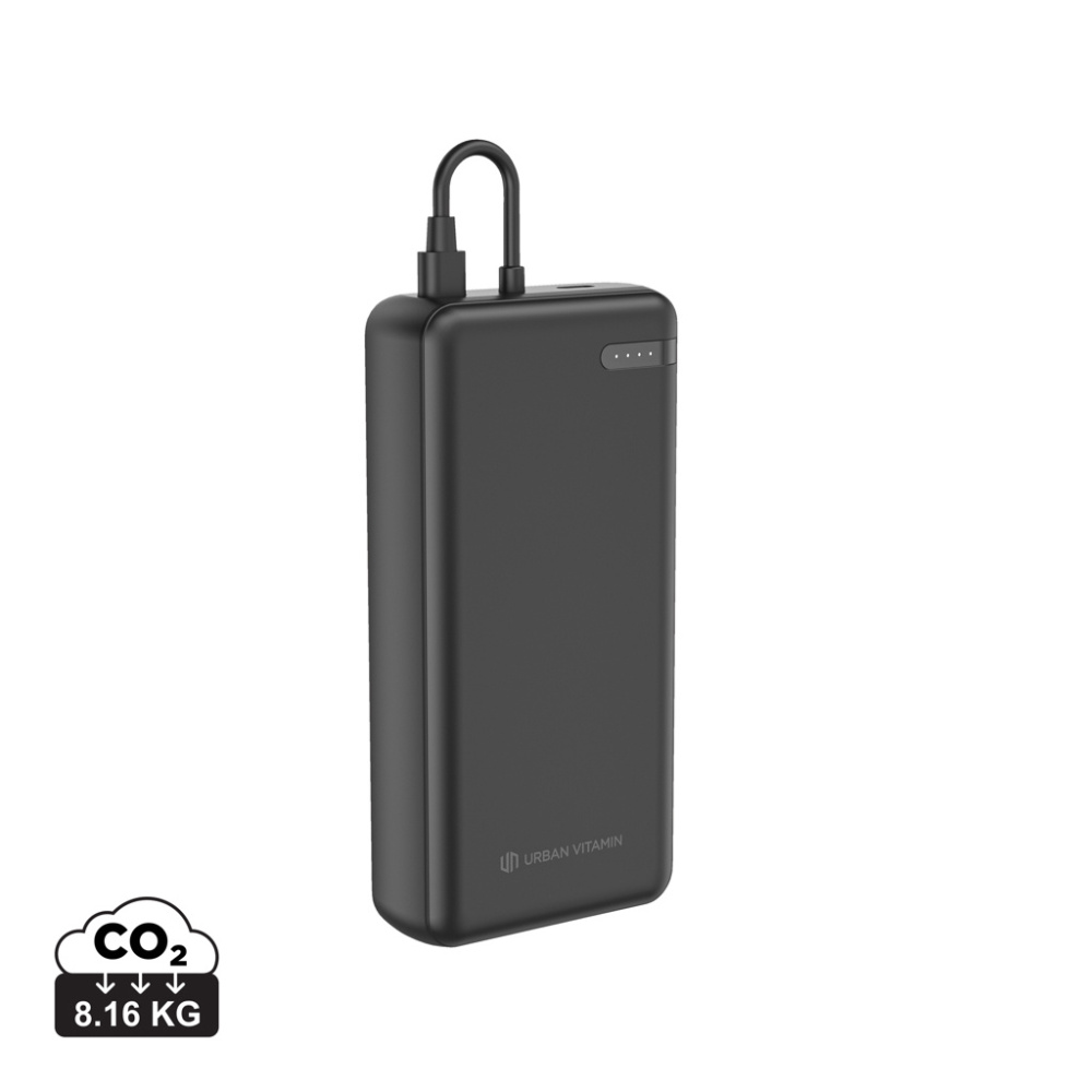 Logotrade promotional giveaways photo of: Urban Vitamin Menlo Park RCS rplastic 20,000 20WPD powerbank