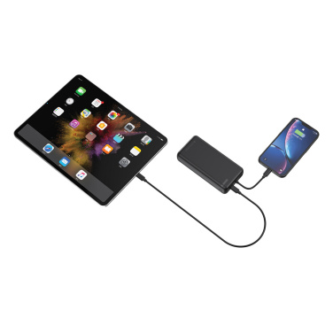 Logo trade promotional merchandise picture of: Urban Vitamin Menlo Park RCS rplastic 20,000 20WPD powerbank