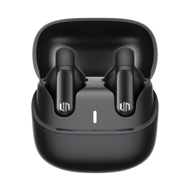 Logo trade promotional giveaway photo of: Urban Vitamin Long Beach ENC rplastic wireless earbuds