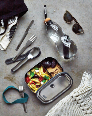 Logotrade promotional product picture of: Black+Blum Cutlery Set
