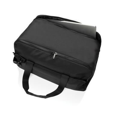 Logotrade promotional merchandise picture of: Swiss Peak Aware™ RPET 15.6 inch laptop weekend bag