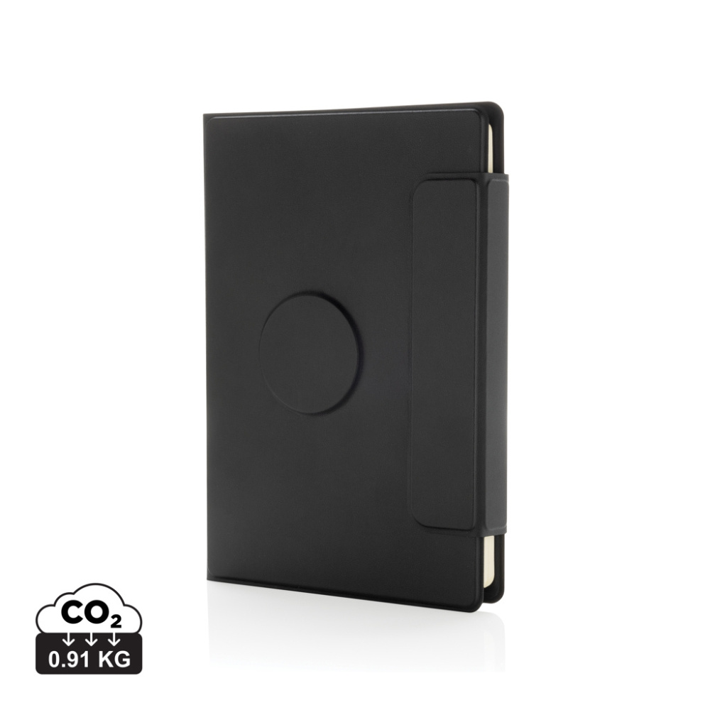 Logotrade promotional items photo of: Stuart RCS certified RPU magnetic A5 portfolio