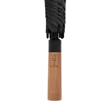 Logotrade promotional merchandise photo of: Tony  Aware™ RPET 30 inch acacia auto open umbrella