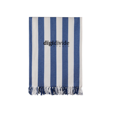 Logo trade promotional merchandise image of: VINGA Ornos GRS recycled cotton hammam towel