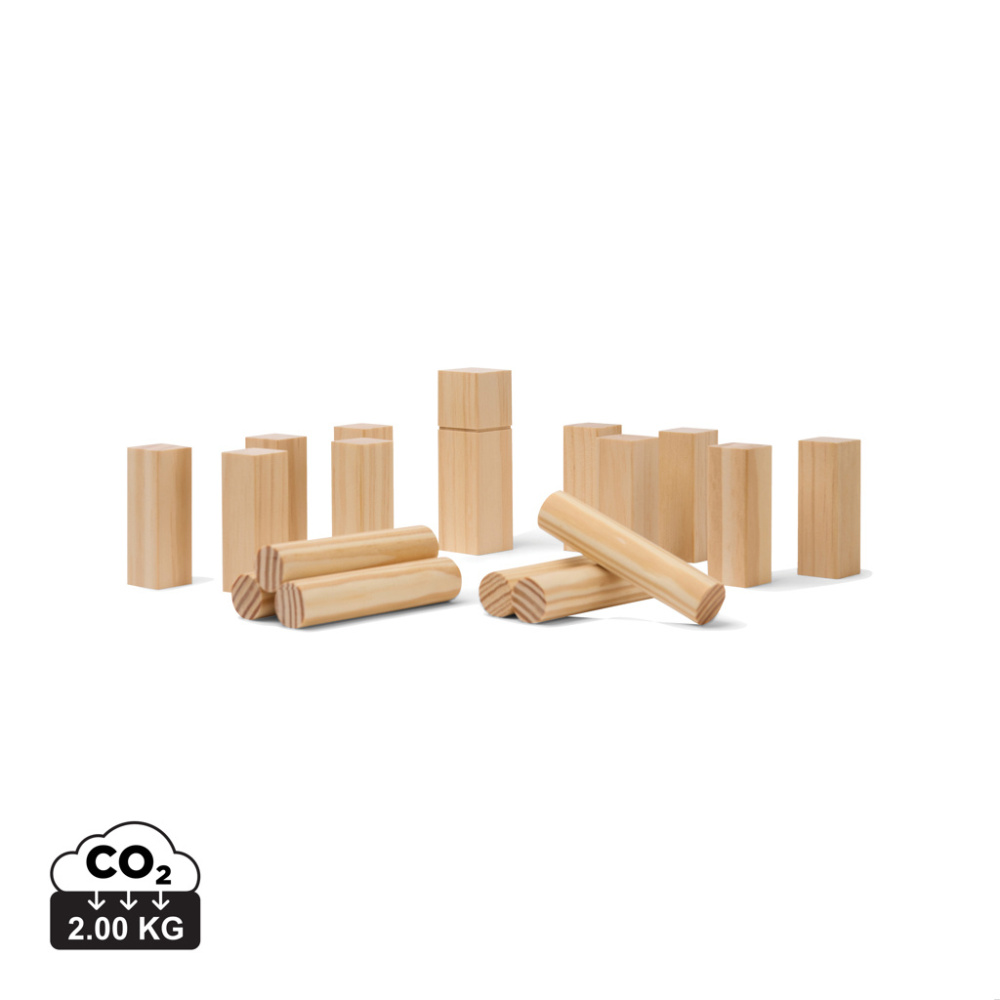 Logo trade promotional item photo of: VINGA Kubb mini game