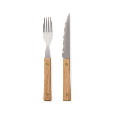 Logo trade promotional giveaway photo of: VINGA Paso 8 pcs bbq cutlery set