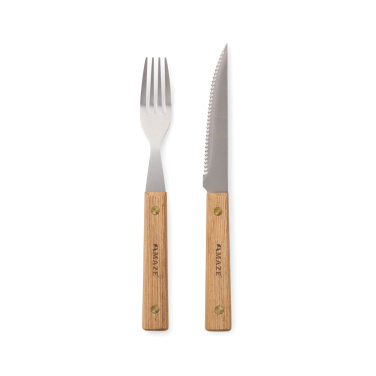 Logo trade promotional giveaways picture of: VINGA Paso 8 pcs bbq cutlery set