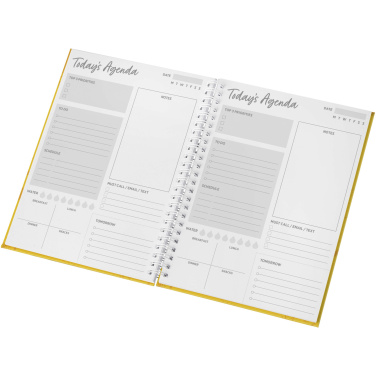 Logo trade business gift photo of: Desk-Mate® A5 hard cover journal
