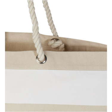 Logo trade promotional giveaways picture of: Florida 270 g/m² GRS recycled beach tote bag 18L