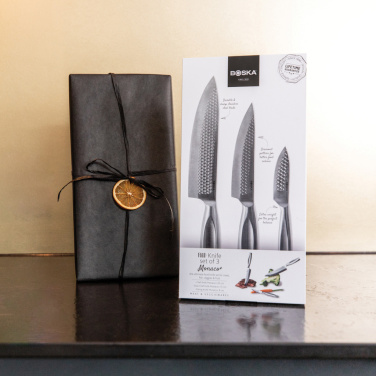 Logo trade promotional items picture of: BOSKA Kitchen Knives Monaco+, set of 3