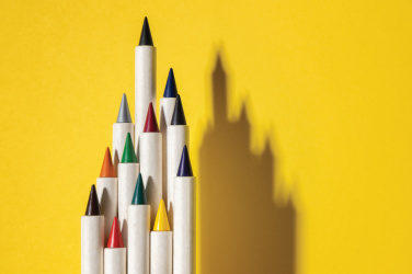 Logo trade promotional merchandise image of: Micki GRS infinity 12pc coloring pencil set
