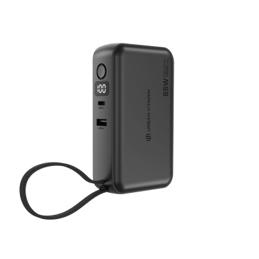 Logotrade promotional merchandise photo of: Urban Vitamin Eureka hybrid GANcharger 10000mah powerbank65W