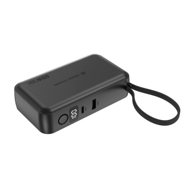 Logotrade promotional merchandise picture of: Urban Vitamin Eureka hybrid GANcharger 10000mah powerbank65W