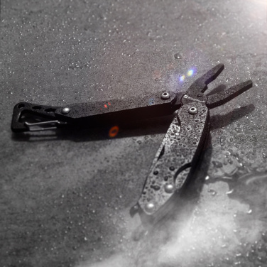 Logo trade corporate gifts picture of: Multitool AWU Schwarzwolf