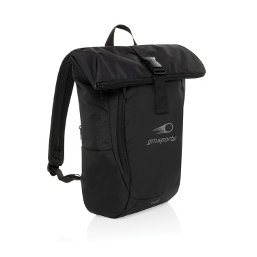 Logo trade promotional giveaways picture of: Swiss Peak Aware™ RPET Leonard 15.6 inch laptop backpack