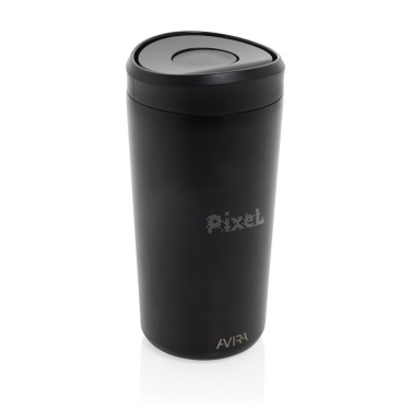 Logo trade promotional items image of: Avira Alix RCS re-steel click tumbler 400ML