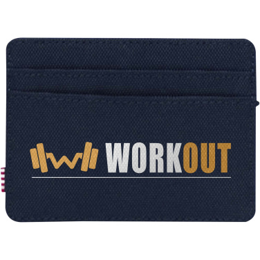 Logo trade promotional giveaways image of: Herschel Charlie recycled RFID card holder