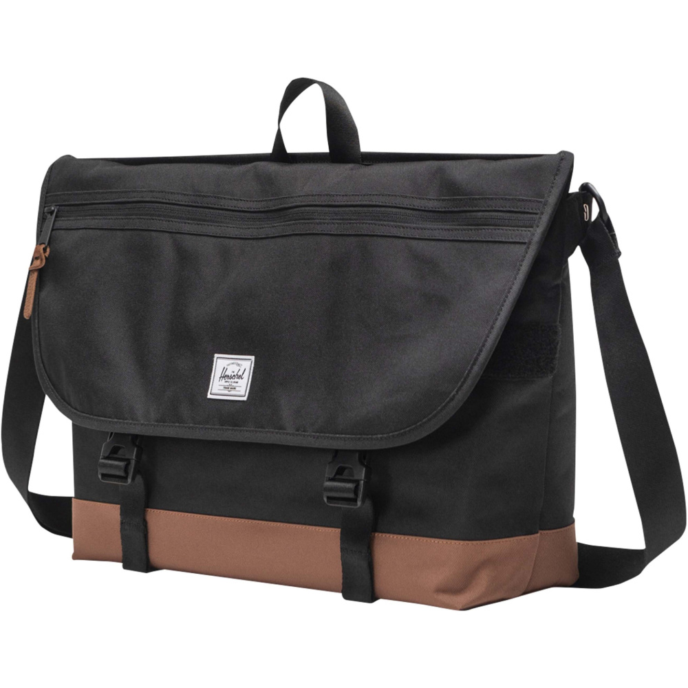 Logo trade promotional items picture of: Herschel Cove recycled messenger bag 22.5L