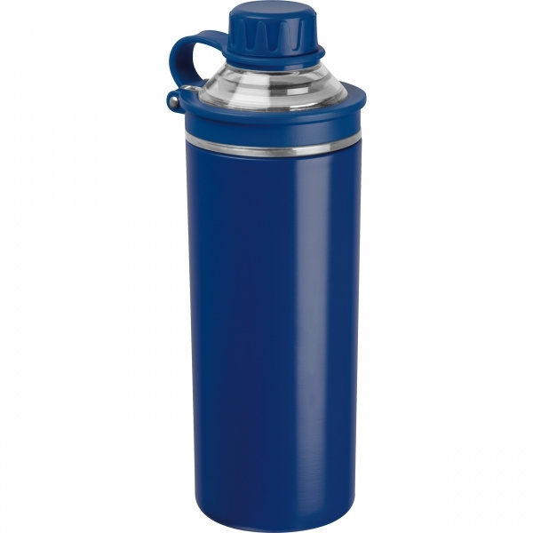 Logo trade promotional merchandise picture of: Double-walled stainless steel bottle Monza