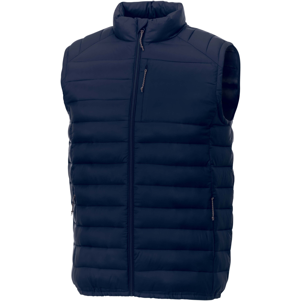 Logo trade promotional gifts image of: Pallas men's GRS recycled insulated bodywarmer