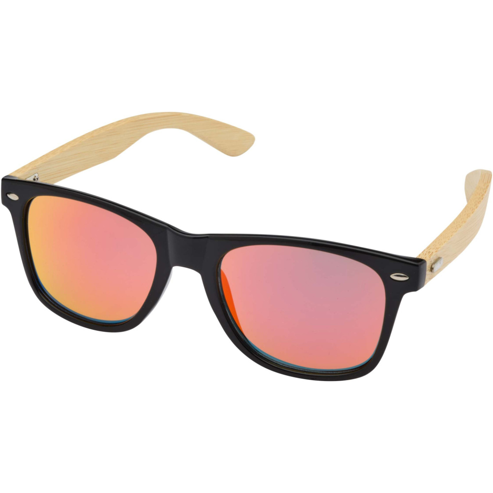 Logo trade advertising products image of: Hue sunglasses with bamboo temples