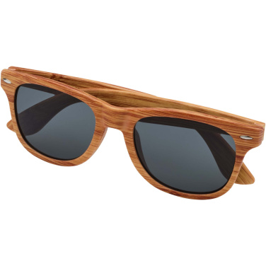 Logo trade advertising products image of: Mira wood-look sunglasses