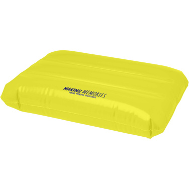 Logo trade promotional giveaway photo of: Sunny inflatable beach pillow