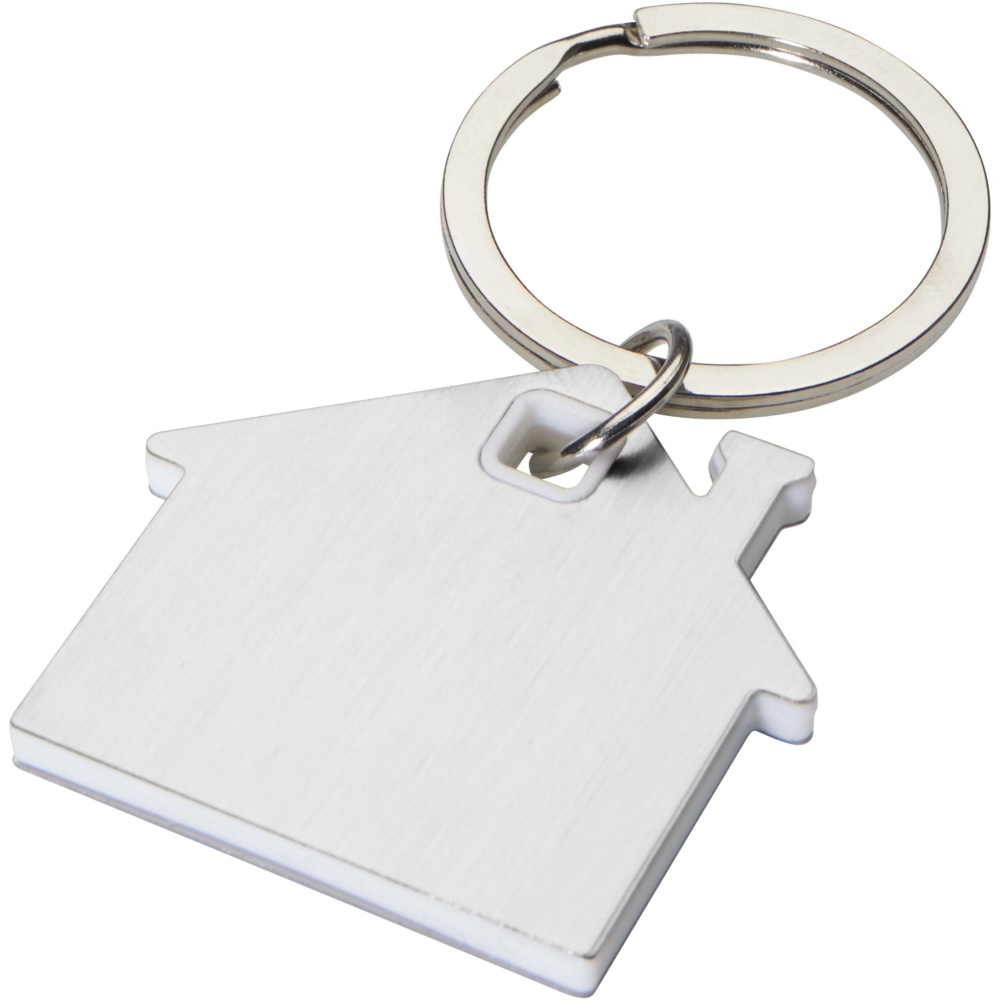 Logo trade promotional products picture of: Nook house-shaped keychain