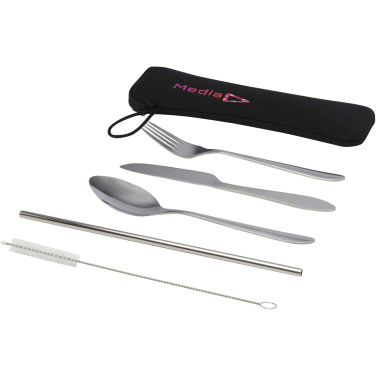 Logotrade corporate gift image of: Sheen 5-piece stainless steel cutlery set