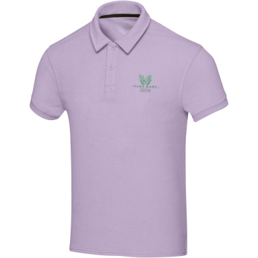 Logo trade business gifts image of: Akoya recycled terry unisex polo