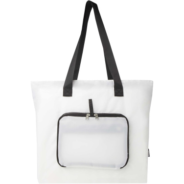 Logotrade business gift image of: EcoFold RPET foldable tote bag 16L